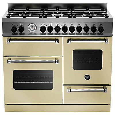 Bertazzoni MAS1006MFET Electric Dual Fuel Cooker Cream Bertazzoni MAS1006MFET Electric Dual Fuel Cooker Cream